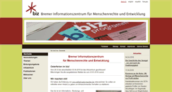 Desktop Screenshot of bizme.de